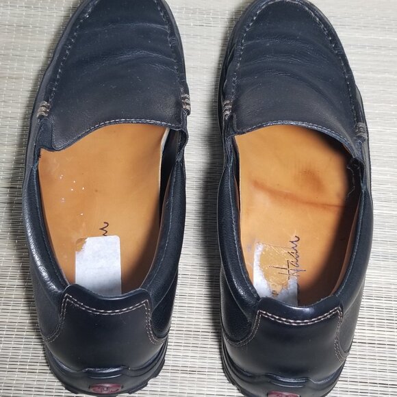 Cole Haan Mens 8.5 M Tucker Venetian Slip-On Loafers Black Leather Casual - Picture 9 of 14